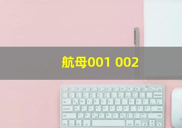 航母001 002